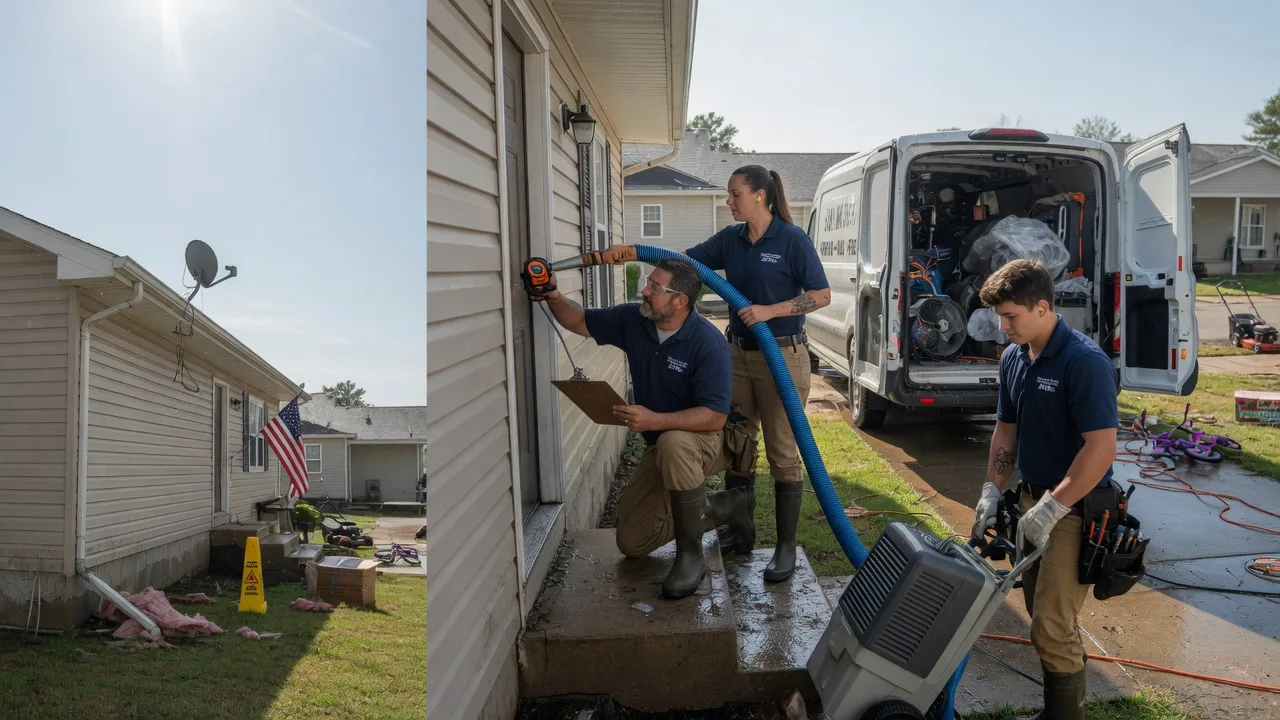 Ceiling Water Damage Restoration in Ambridge, PA near me